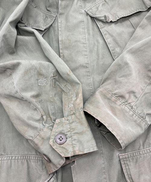 US ARMY（ユーエスアーミー）US ARMY (ユーエスアーミー) ［OLD］ungle Fatigue Jacket カーキ サイズ:SMALL-LONGの古着・服飾アイテム