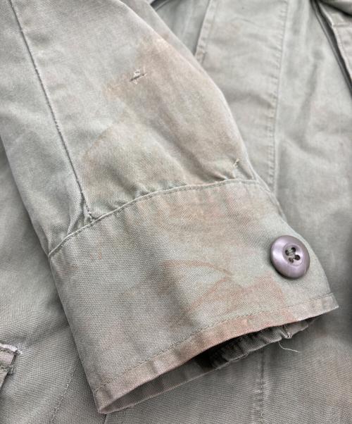 US ARMY（ユーエスアーミー）US ARMY (ユーエスアーミー) ［OLD］ungle Fatigue Jacket カーキ サイズ:SMALL-LONGの古着・服飾アイテム