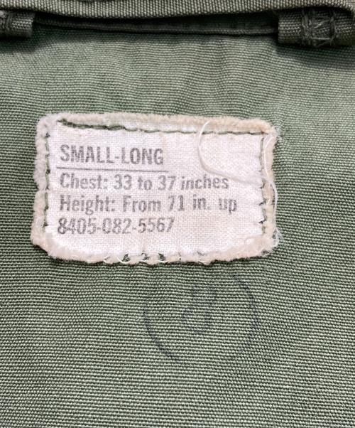 US ARMY（ユーエスアーミー）US ARMY (ユーエスアーミー) ［OLD］ungle Fatigue Jacket カーキ サイズ:SMALL-LONGの古着・服飾アイテム