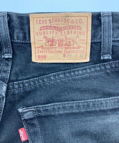 LEVI'S（リーバイス）LEVI'S (リーバイス) ［古着］90's 505ブラックデニムパンツ ブラック サイズ:W29L32の古着・服飾アイテム