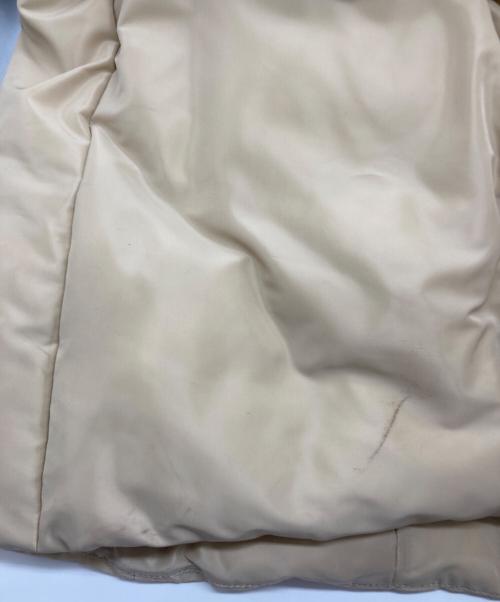 Harrods（ハロッズ）Harrods (ハロッズ) フォックスファー ダウンコート ベージュ サイズ:1の古着・服飾アイテム