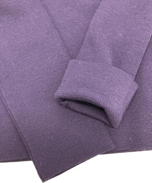 FOXEY（フォクシー）FOXEY (フォクシー) ハイネックニット パープル サイズ:38の古着・服飾アイテム