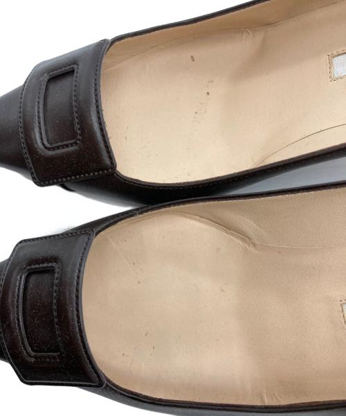 Manolo Blahnik（マノロブラニク）Manolo Blahnik (マノロブラニク) ヒールパンプス ブラウン サイズ:37 ½の古着・服飾アイテム