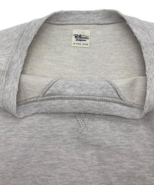 Ron Herman（ロンハーマン）Ron Herman (ロンハーマン) Damage Cut Off Crew グレー サイズ:Sの古着・服飾アイテム