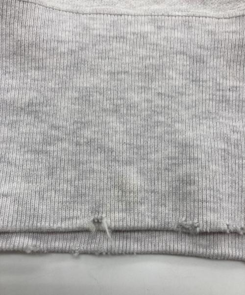 Ron Herman（ロンハーマン）Ron Herman (ロンハーマン) Damage Cut Off Crew グレー サイズ:Sの古着・服飾アイテム