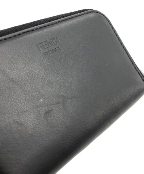 FENDI（フェンディ）FENDI (フェンディ) バグズモンスター ラウンドコインケース ブラックの古着・服飾アイテム