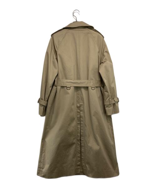 23区（ニジュウサンク）23区 (ニジュウサンク) コットンギャバ トレンチコート ベージュ サイズ:38の古着・服飾アイテム