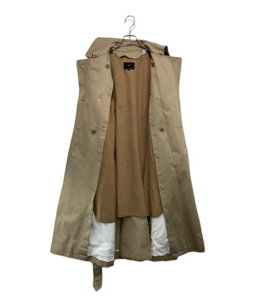 23区（ニジュウサンク）23区 (ニジュウサンク) コットンギャバ トレンチコート ベージュ サイズ:38の古着・服飾アイテム