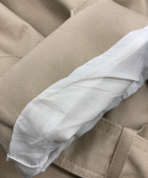 23区（ニジュウサンク）23区 (ニジュウサンク) コットンギャバ トレンチコート ベージュ サイズ:38の古着・服飾アイテム