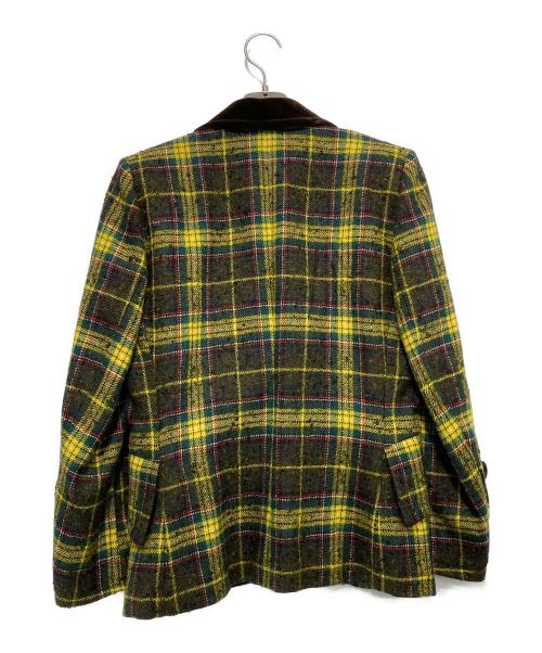 YVES SAINT LAURENT diffusion femmes（イヴサンローラン）YVES SAINT LAURENT diffusion femmes (イヴサンローラン) ［OLD］ウールジャケット イエロー サイズ:M（9A3）の古着・服飾アイテム