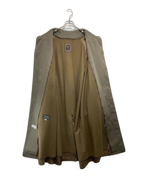 Christian Dior MONSIEUR（クリスチャンディオールムッシュ）Christian Dior MONSIEUR (クリスチャンディオールムッシュ) ［OLD］ライナー付き比翼コート ブラウン サイズ:46Rの古着・服飾アイテム