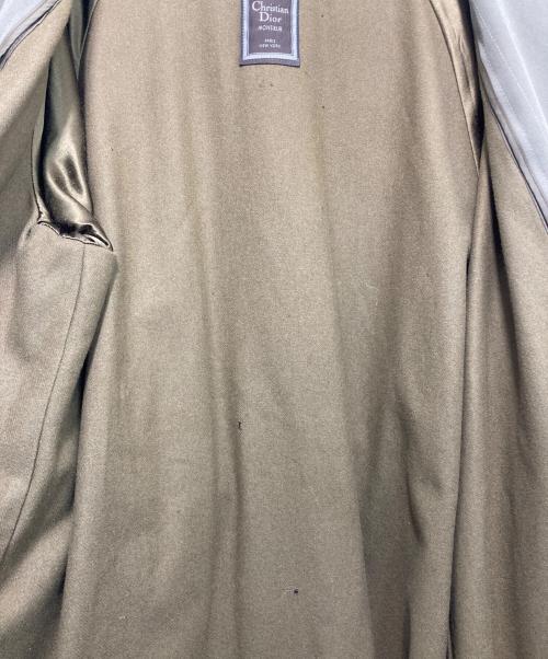Christian Dior MONSIEUR（クリスチャンディオールムッシュ）Christian Dior MONSIEUR (クリスチャンディオールムッシュ) ［OLD］ライナー付き比翼コート ブラウン サイズ:46Rの古着・服飾アイテム