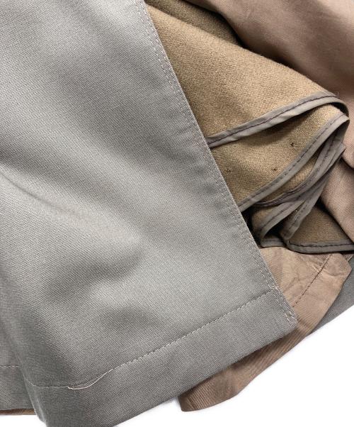 Christian Dior MONSIEUR（クリスチャンディオールムッシュ）Christian Dior MONSIEUR (クリスチャンディオールムッシュ) ［OLD］ライナー付き比翼コート ブラウン サイズ:46Rの古着・服飾アイテム