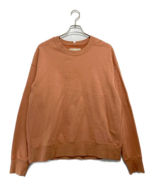 ANEI（アーネイ）anei (アーネイ) CORE SWEAT CREW ブラウン サイズ:3の古着・服飾アイテム