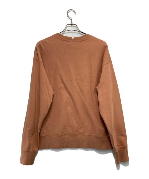 ANEI（アーネイ）anei (アーネイ) CORE SWEAT CREW ブラウン サイズ:3の古着・服飾アイテム