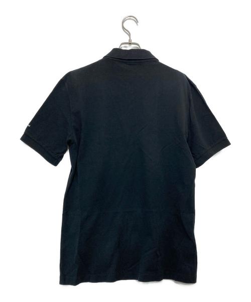 FRED PERRY（フレッドペリー）FRED PERRY (フレッドペリー) RAF SIMONS (ラフシモンズ) Shoulder Print Pique SHIRT ブラック サイズ:Mの古着・服飾アイテム