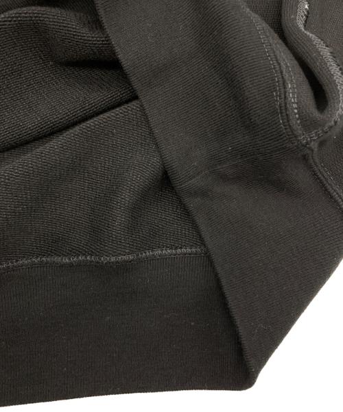 AURALEE（オーラリー）AURALEE (オーラリー) SUPER SOFT HEAVY SWEAT P/O ブラック サイズ:4の古着・服飾アイテム