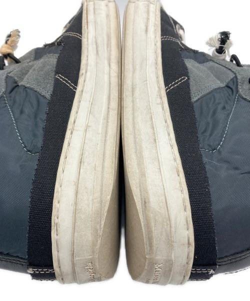 Maison Margiela（メゾンマルジェラ）Maison Margiela (メゾンマルジェラ) SPLID LOW TOP SNEAKERS ブラック サイズ:42の古着・服飾アイテム