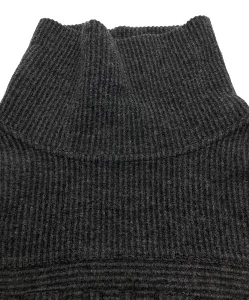 FENDI（フェンディ）FENDI (フェンディ) [古着]ハイネック ロゴニット グレー サイズ:42の古着・服飾アイテム