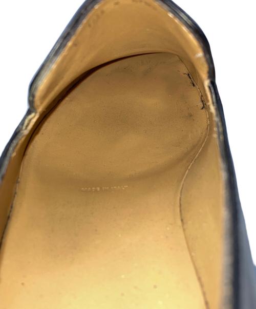 Berluti（ベルルッティ）Berluti (ベルルッティ) CURSIVE GALET/カーシヴ ガレ レザー ローファー ネイビー サイズ:6の古着・服飾アイテム