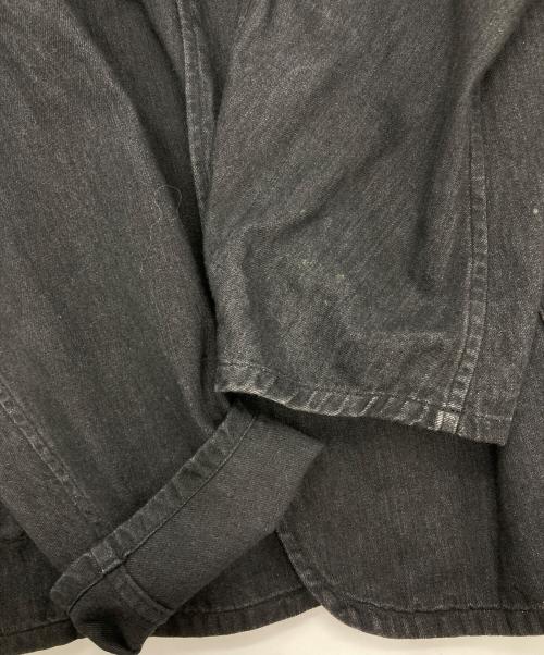 COMOLI（コモリ）COMOLI (コモリ) ダンガリージャケット ブラック サイズ:1の古着・服飾アイテム