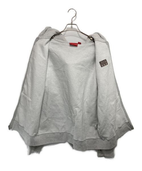 SUPREME（シュプリーム）SUPREME (シュプリーム) World Famous Zip Up Hooded Sweatshirt グレー サイズ:Lの古着・服飾アイテム