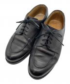 PARABOOTパラブーツ）の古着「CHAMBORD/Uチップシューズ」｜ブラック