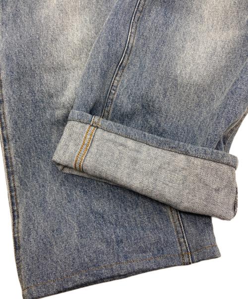 AND MARY（アンドマリー）AND MARY (アンドマリー) Heart hip wide denim スカイブルー サイズ:Sの古着・服飾アイテム