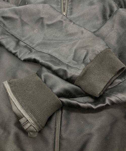 Yohji Yamamoto pour homme（ヨウジヤマモト プールオム）Yohji Yamamoto pour homme (ヨウジヤマモト プールオム) シルクブルゾン ブラック サイズ:4の古着・服飾アイテム