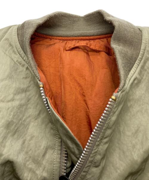 ALPHA（アルファ）ALPHA (アルファ) リバーシブルMA-1 オリーブ サイズ:Lの古着・服飾アイテム