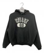 stussyステューシー）の古着「80 RELAXED HOODIE」｜グレー