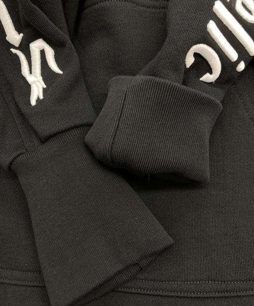 DIESEL（ディーゼル）DIESEL (ディーゼル) フーデッドプリントワンピース ブラック サイズ:Sの古着・服飾アイテム