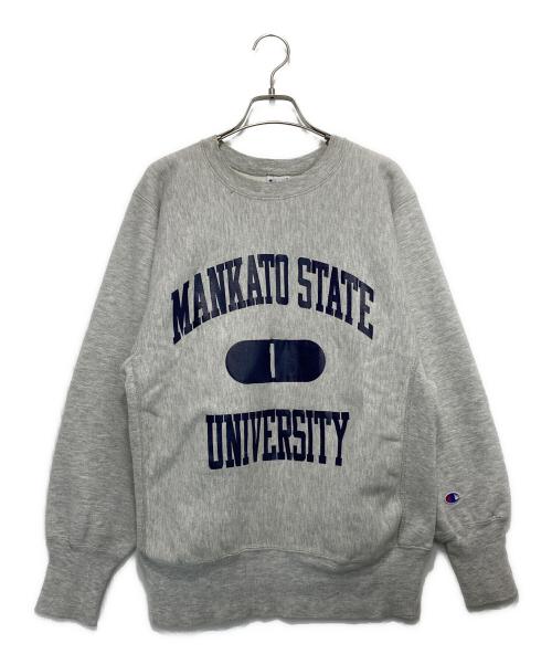 Champion REVERSE WEAVE（チャンピオン リバース ウィーブ）Champion REVERSE WEAVE (チャンピオン リバース ウィーブ) ［OLD］90'sカレッジロゴスウェット グレー サイズ:Mの古着・服飾アイテム