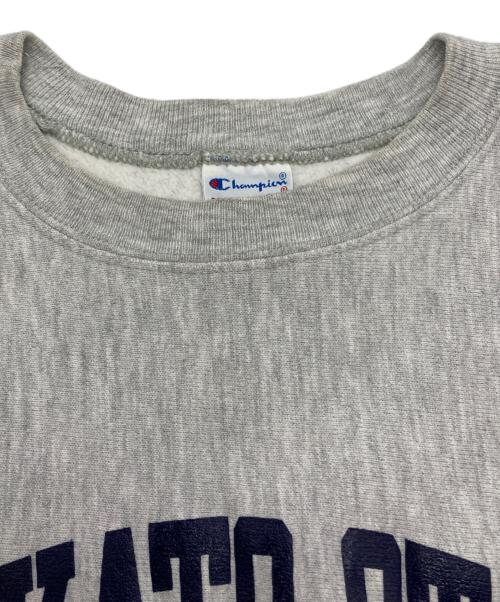 Champion REVERSE WEAVE（チャンピオン リバース ウィーブ）Champion REVERSE WEAVE (チャンピオン リバース ウィーブ) ［OLD］90'sカレッジロゴスウェット グレー サイズ:Mの古着・服飾アイテム