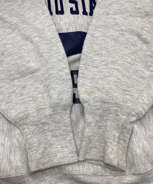 Champion REVERSE WEAVE（チャンピオン リバース ウィーブ）Champion REVERSE WEAVE (チャンピオン リバース ウィーブ) ［OLD］90'sカレッジロゴスウェット グレー サイズ:Mの古着・服飾アイテム