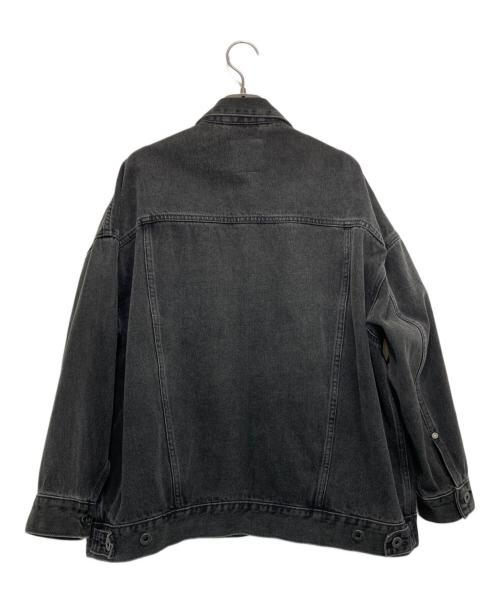 Spick and Span（スピックアンドスパン）Spick and Span (スピックアンドスパン) 5 1/2 OVER DENIM 3RD デニム ジャケット ブラック サイズ:36の古着・服飾アイテム