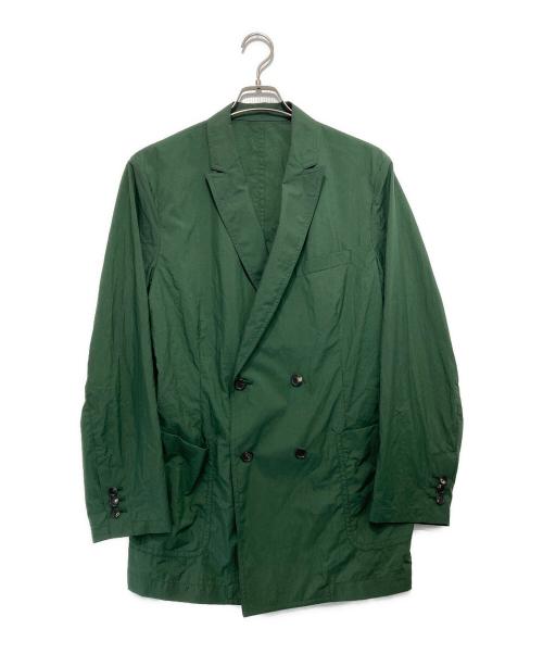 078 CITE（078 サイト）078 CITE (078 サイト) ダブルジャケット グリーン サイズ:Mの古着・服飾アイテム