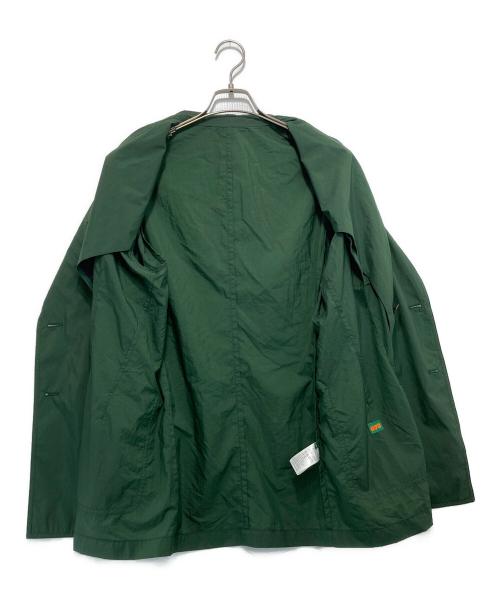 078 CITE（078 サイト）078 CITE (078 サイト) ダブルジャケット グリーン サイズ:Mの古着・服飾アイテム