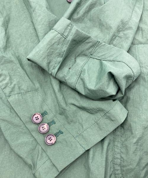 078 CITE（078 サイト）078 CITE (078 サイト) ダブルジャケット グリーン サイズ:Mの古着・服飾アイテム