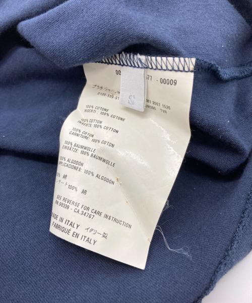 MIU MIU（ミュウミュウ）MIU MIU (ミュウミュウ) ノースリーブカットソー ネイビー サイズ:Sの古着・服飾アイテム