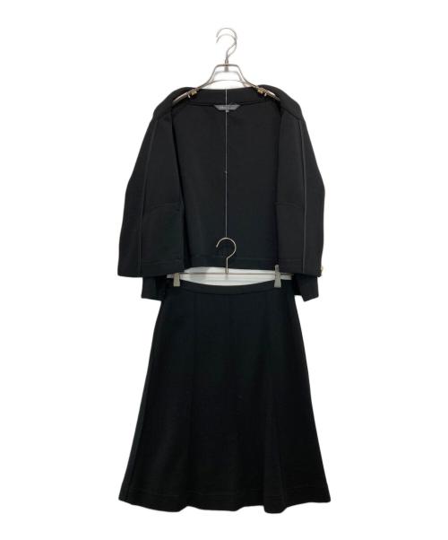 49AV junko shimada（フォーティーナインアベニュージュンコシマダ）49AV junko shimada (フォーティーナインアベニュージュンコシマダ) セットアップジャケット ブラック サイズ:38の古着・服飾アイテム