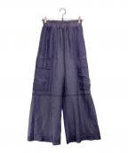 Radiateラディエイト）の古着「シアーカーゴパンツ」｜パープル