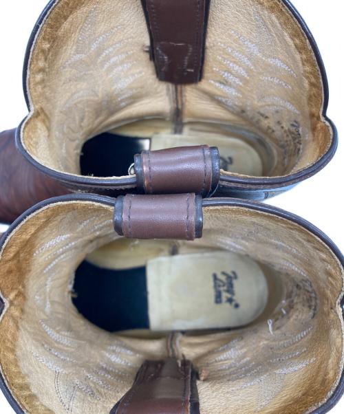 TONY LAMA（トニーラマ）TONY LAMA (トニーラマ) ウェスタンブーツ ブラウン サイズ:9EEの古着・服飾アイテム