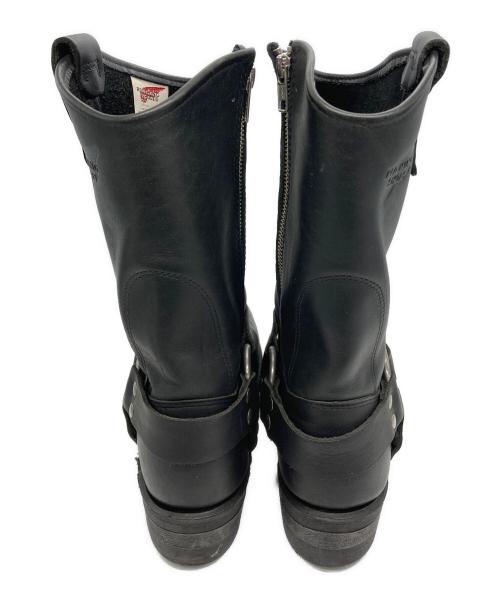 RED WING（レッドウィング）RED WING (レッドウィング) ハーネスリングブーツ ブラック サイズ:USA9/UK8の古着・服飾アイテム