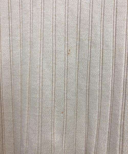 IRENE（アイレネ）IRENE (アイレネ) RIBOPENBACKTOPS ベージュ サイズ:36の古着・服飾アイテム