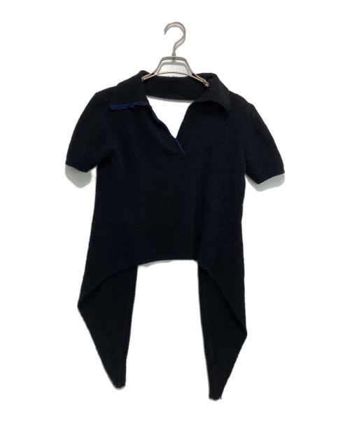 jacquemus（ジャックムス）JACQUEMUS (ジャックムス) 半袖ブラウス ブラック サイズ:36の古着・服飾アイテム