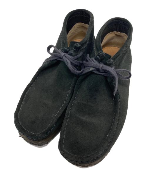 CLARKS ORIGINALS（クラークス オリジナルズ）CLARKS ORIGINALS (クラークス オリジナルズ) ワラビーシューズ ブラック サイズ:25.5の古着・服飾アイテム