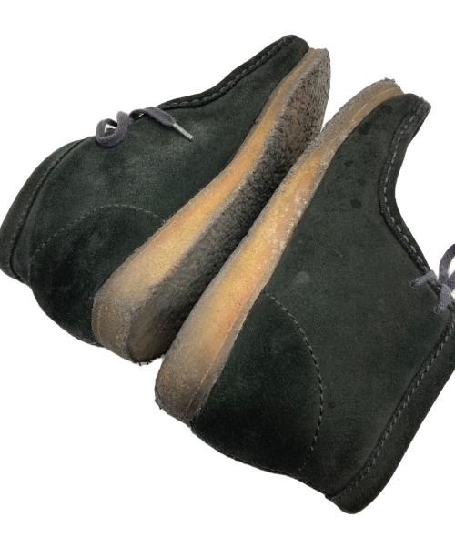 CLARKS ORIGINALS（クラークス オリジナルズ）CLARKS ORIGINALS (クラークス オリジナルズ) ワラビーシューズ ブラック サイズ:25.5の古着・服飾アイテム