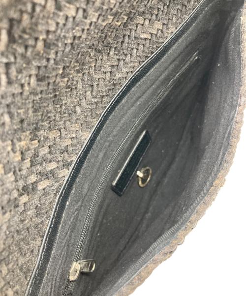 DRAGON（ドラゴン）DRAGON (ドラゴン) イントレチャート ショルダーバッグ ブラックの古着・服飾アイテム