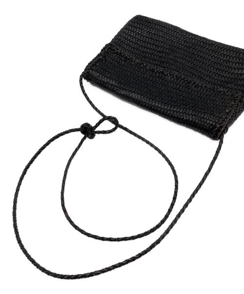 DRAGON（ドラゴン）DRAGON (ドラゴン) イントレチャート ショルダーバッグ ブラックの古着・服飾アイテム